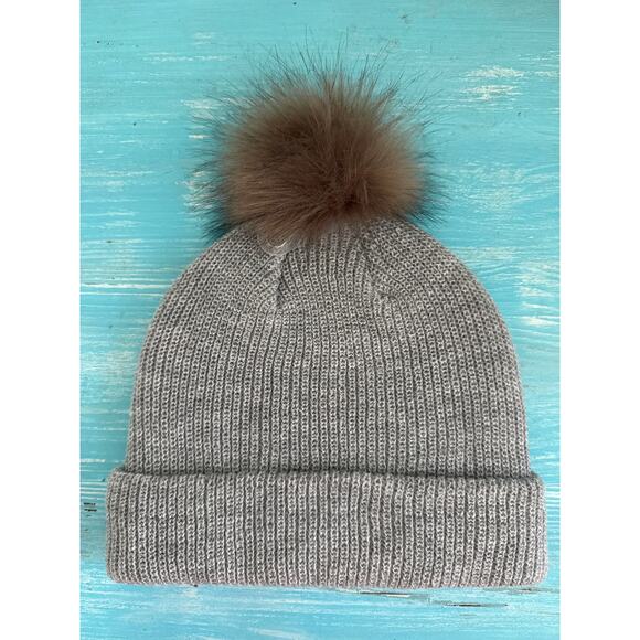 Home Free Beanie Gray Idaho Winter Hat - Picture 2 of 3